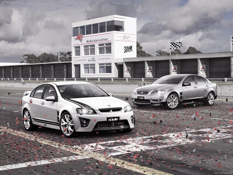 Holden HSV race cars