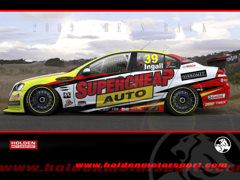 Holden V8 Supercar race car