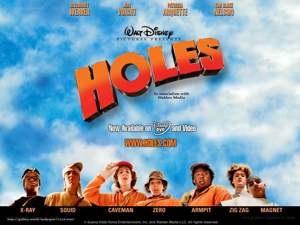 Holes movie poster
