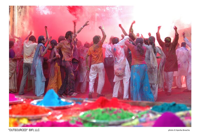Holi festival celebration