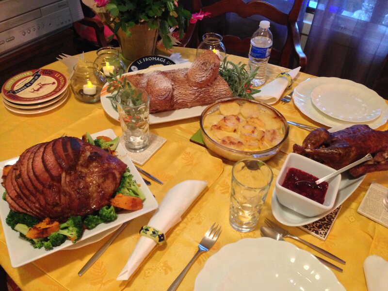 Holiday Dinner Spread