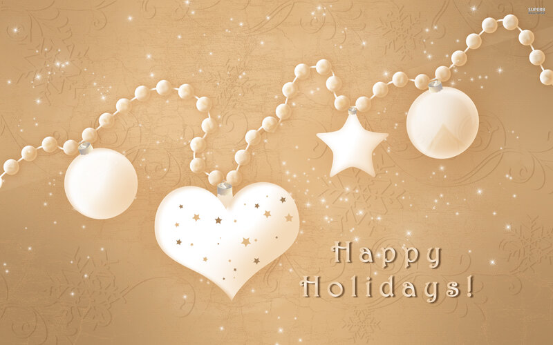 Holiday Ornaments on String