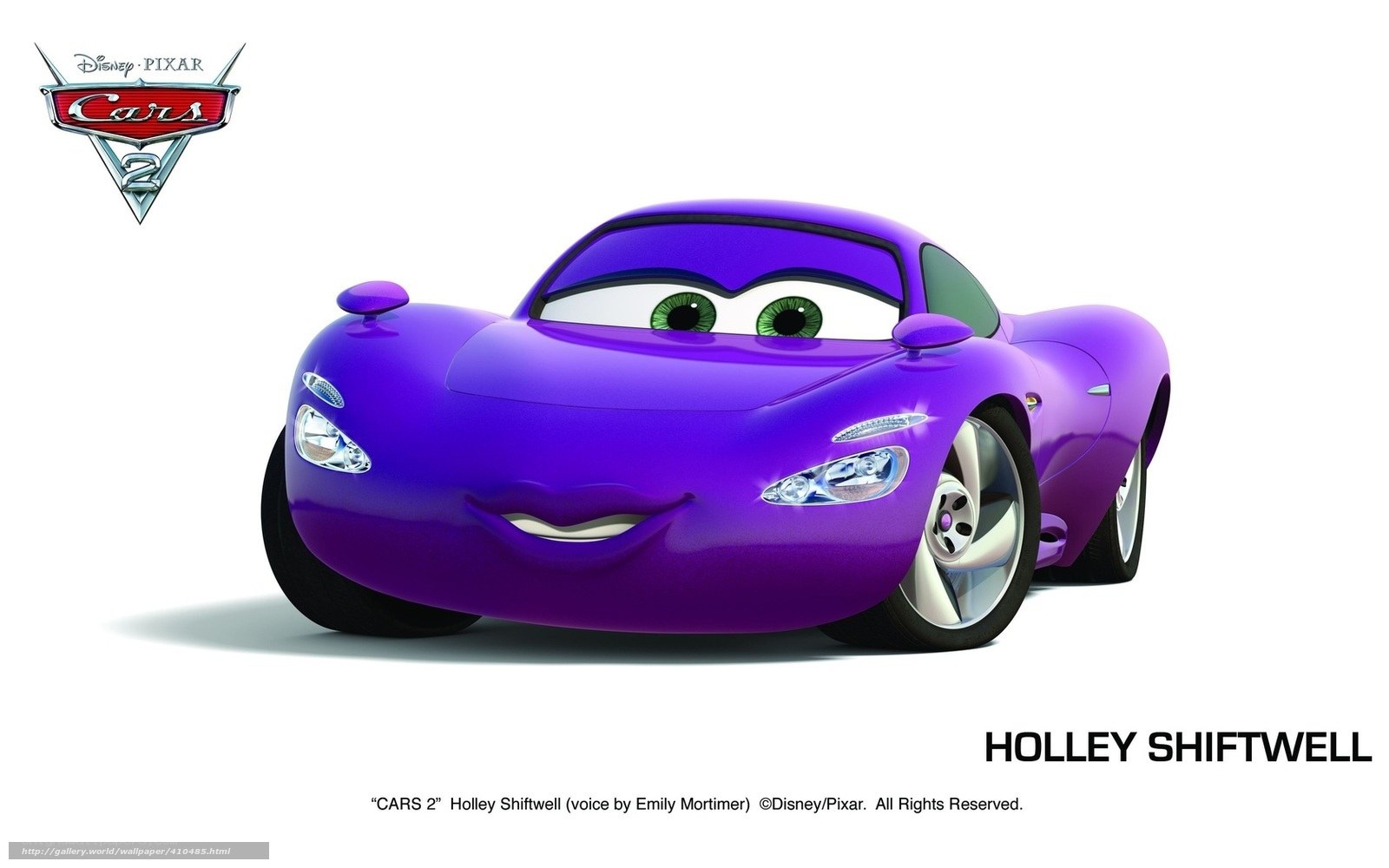 Holley Shiftwell from Cars 2