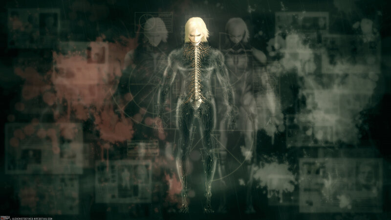 hollow human figure with neural network