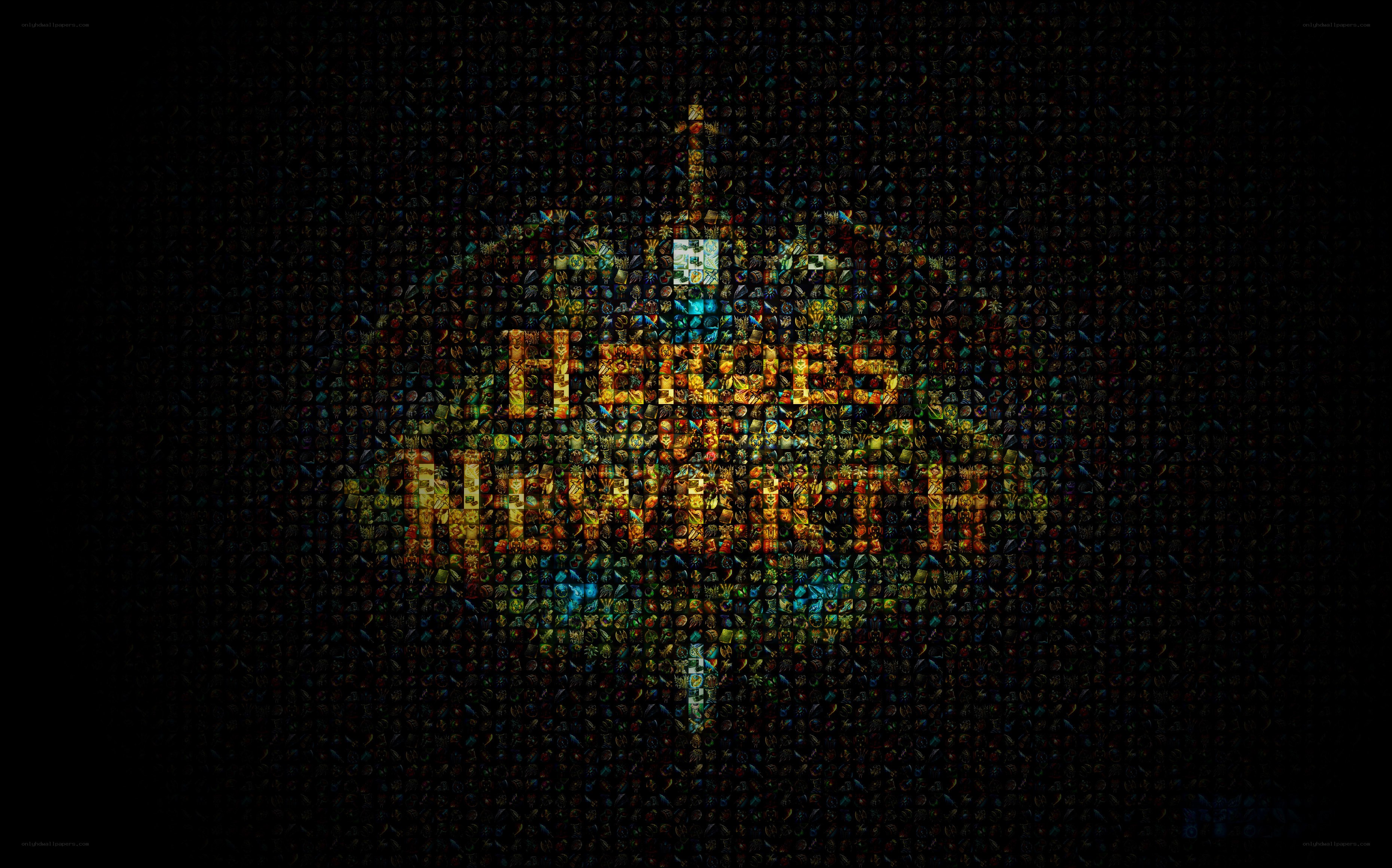 Hollow Knight mosaic artwork