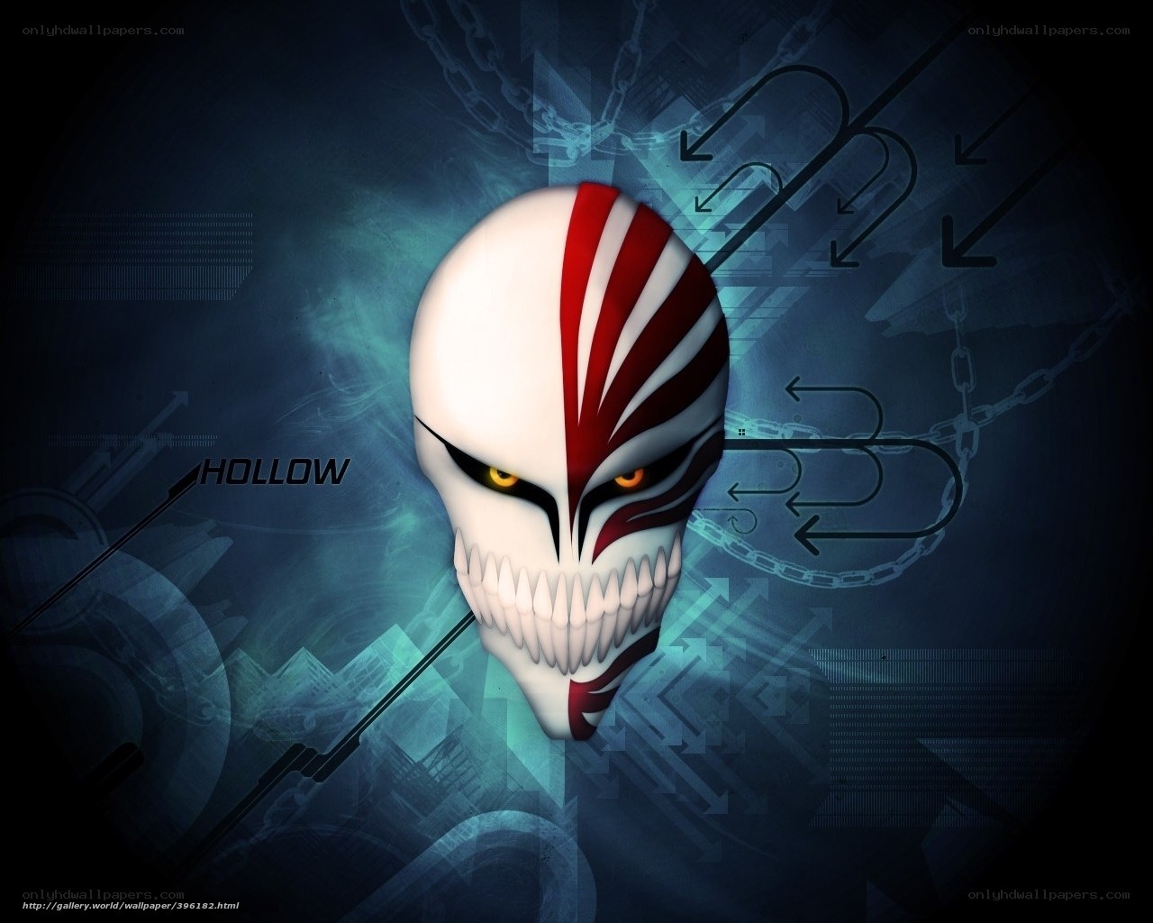 Hollow mask from Bleach