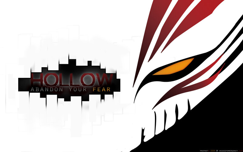 Hollow mask with text