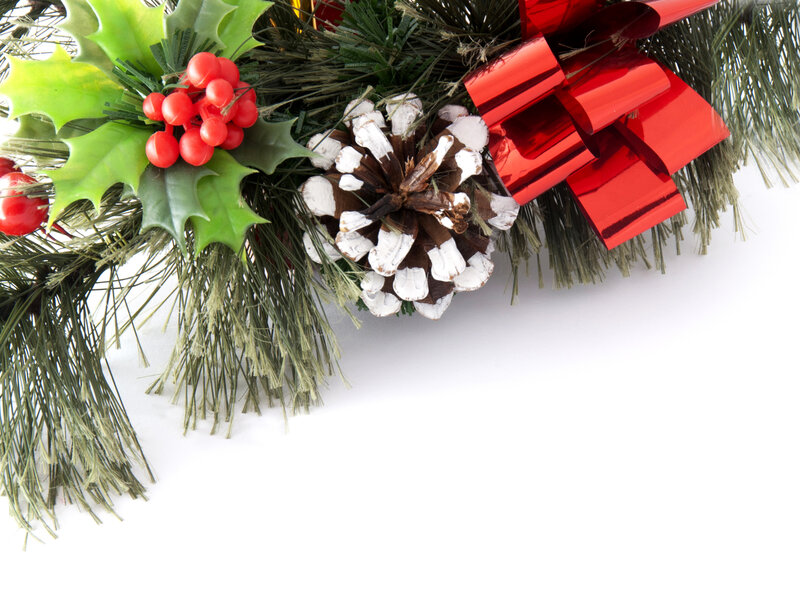 Holly and Pine Cone