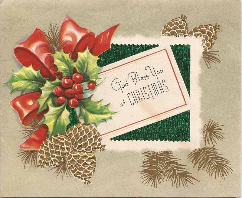 Holly and Pinecones