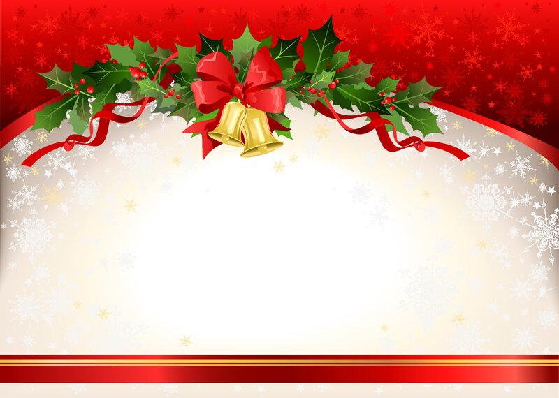 Holly Garland with Bells