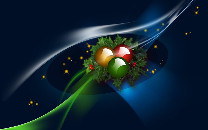 Holly with Ornaments