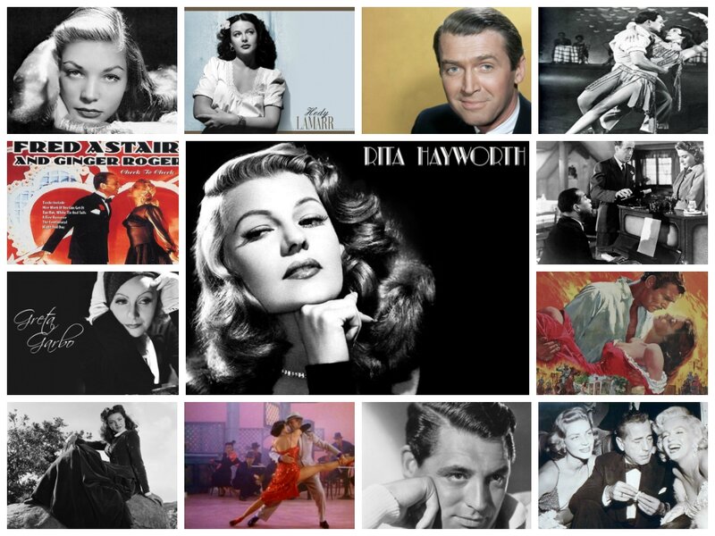 Hollywood Actors Collage