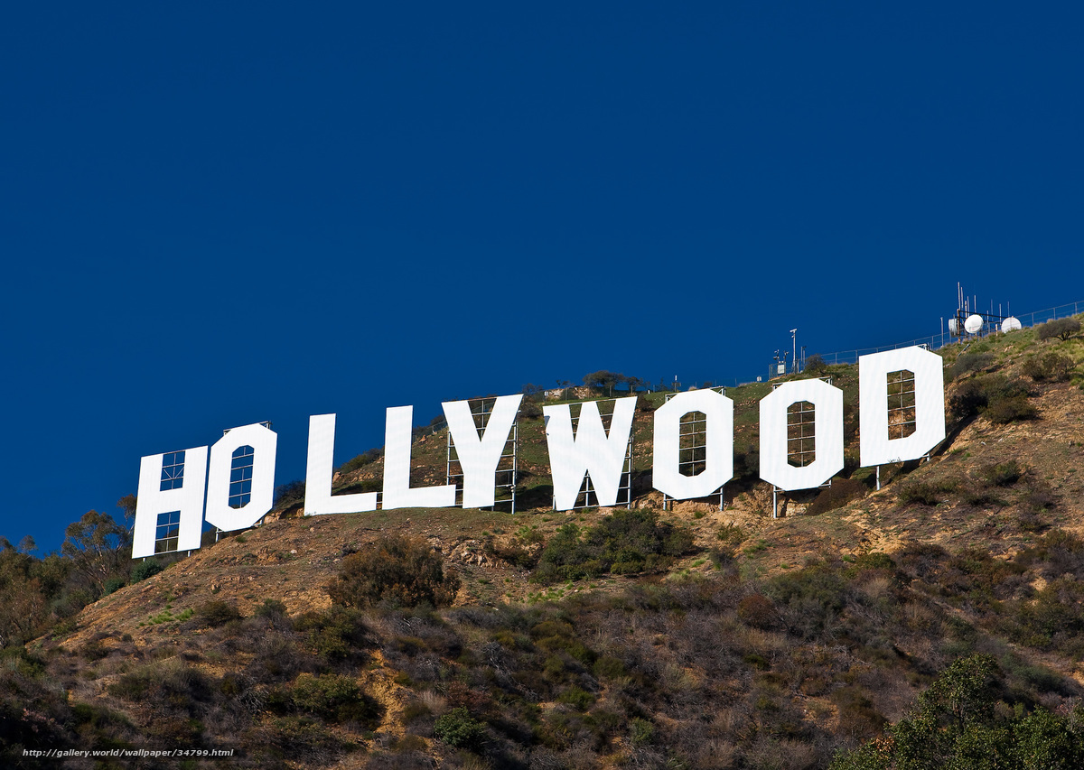 Hollywood Sign on a clear day