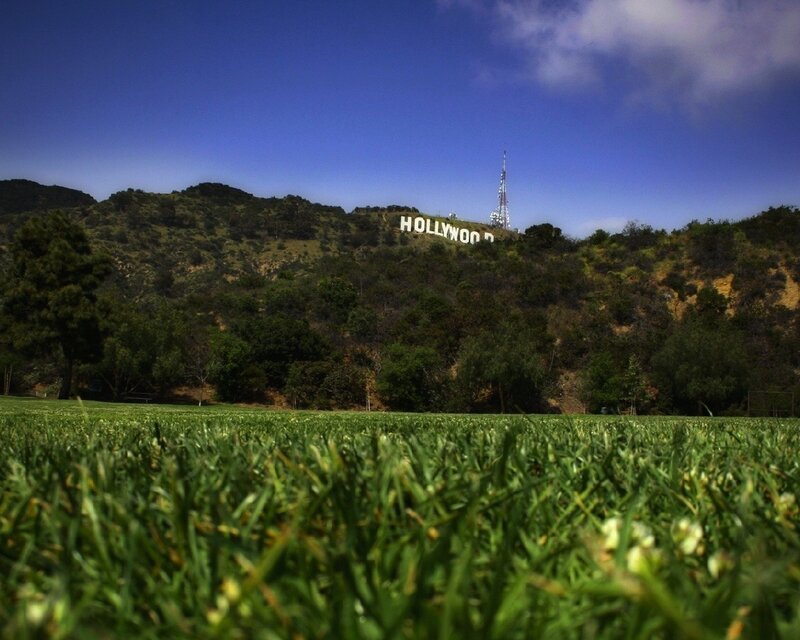 Hollywood Sign on a sunny day