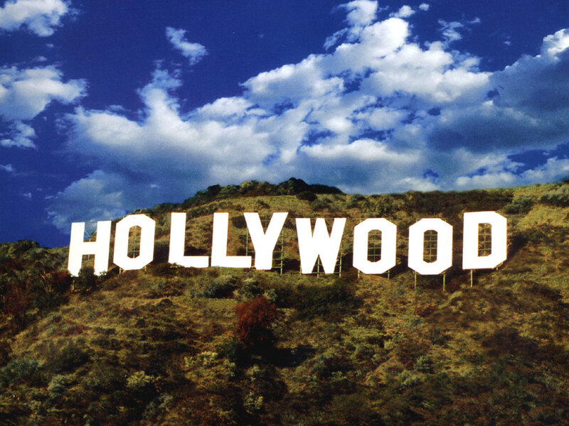 Hollywood Sign on Hill