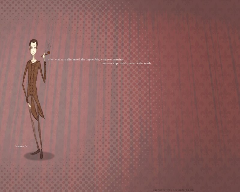 Holmes with a quote