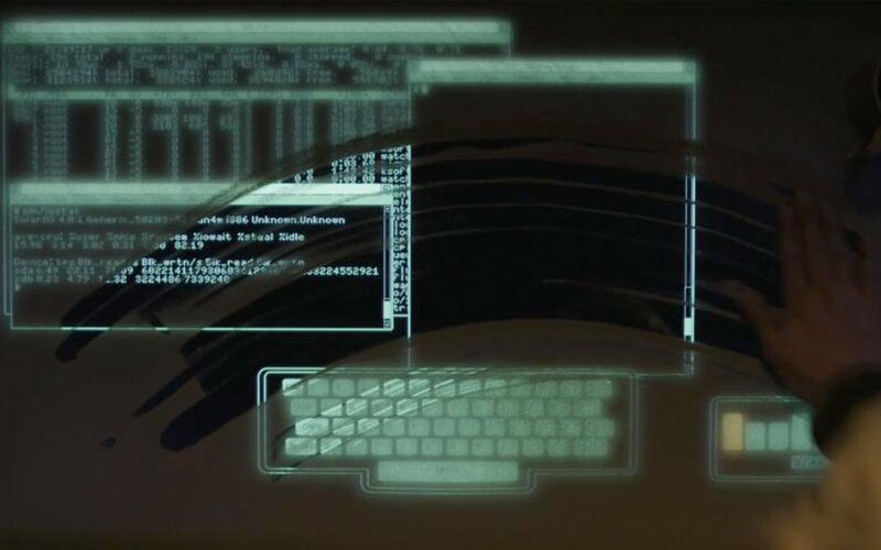 Holographic Computer Interface — Green
