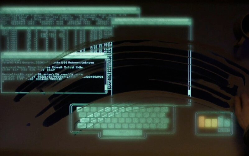 holographic computer interface