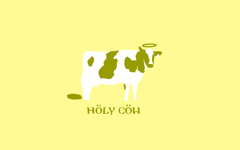 holy cow illustration
