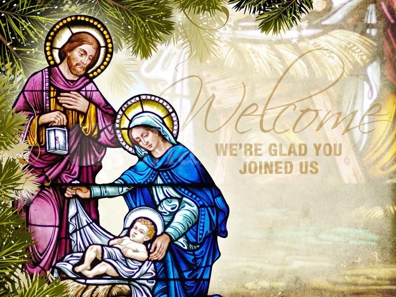 Holy Family Nativity Scene