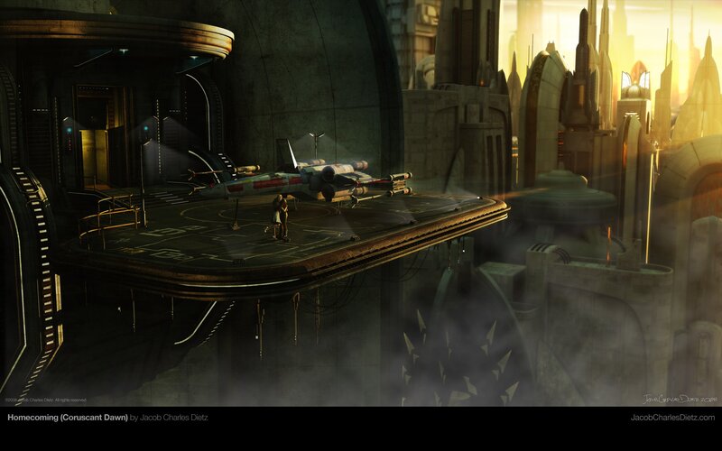 Homcoming on Coruscant