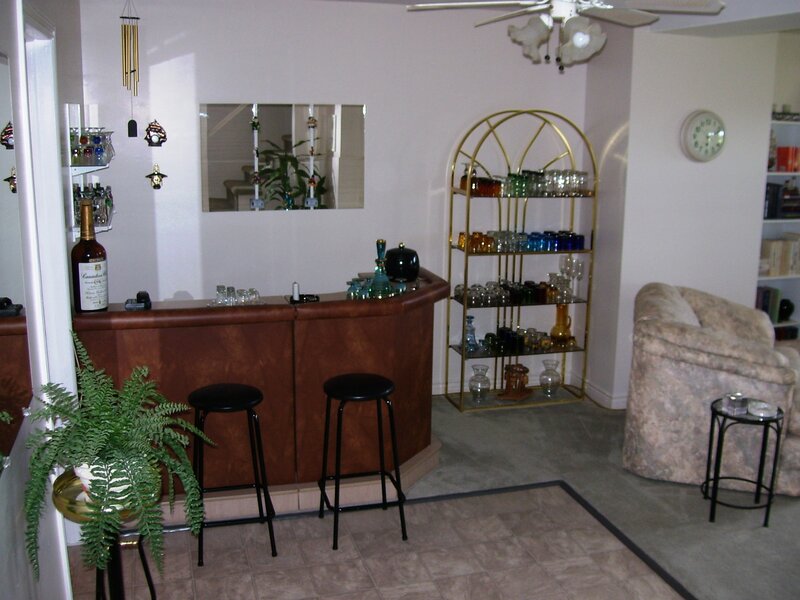 Home Bar Area