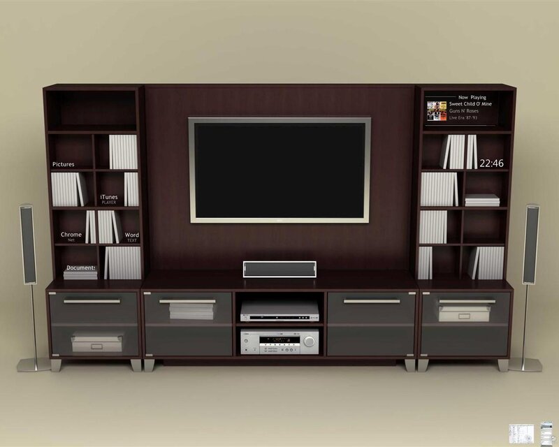 Home entertainment center