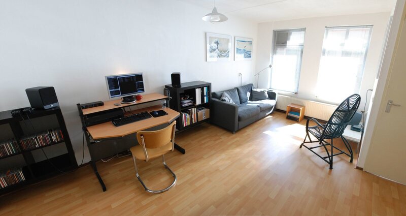 Home office and living area