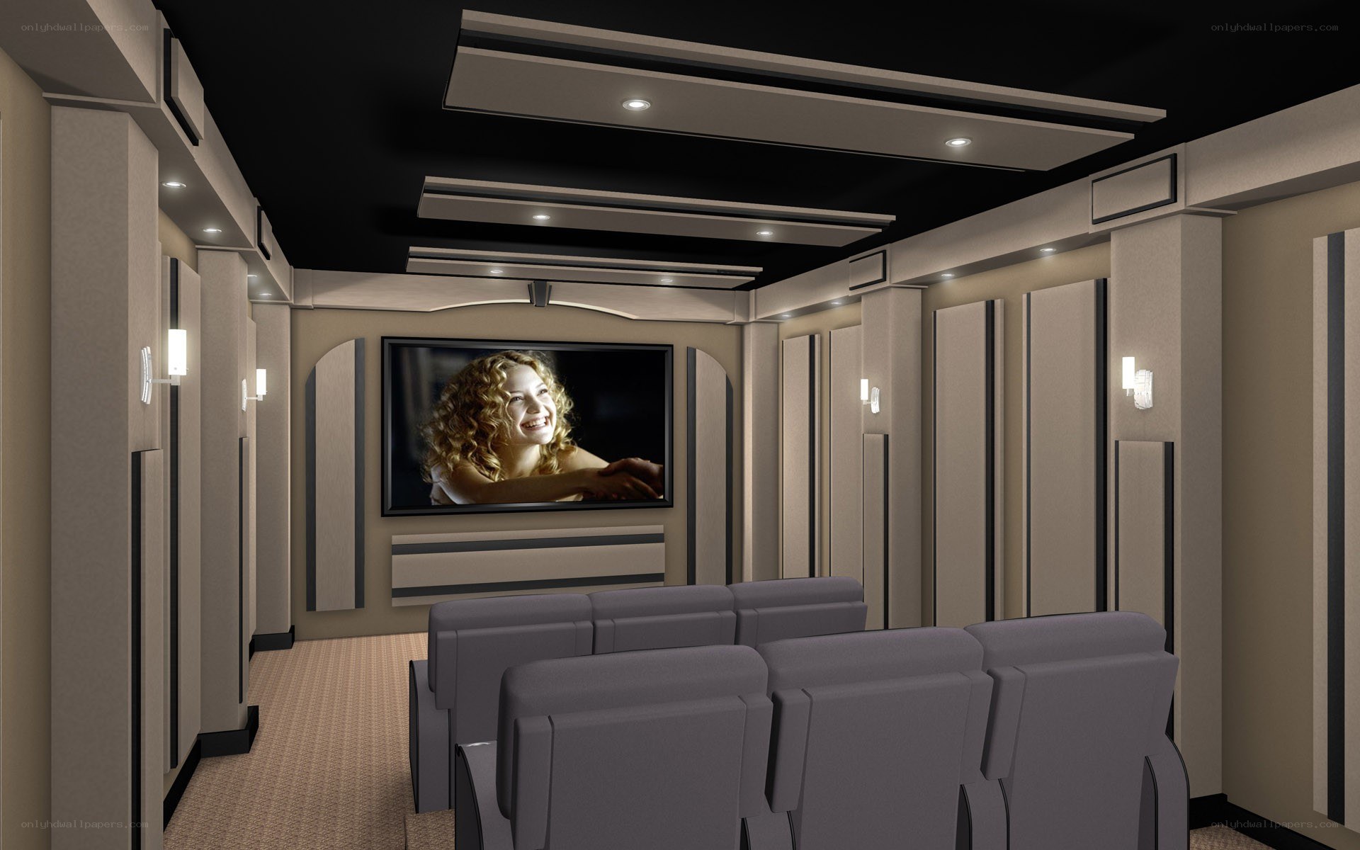 Home theater room design