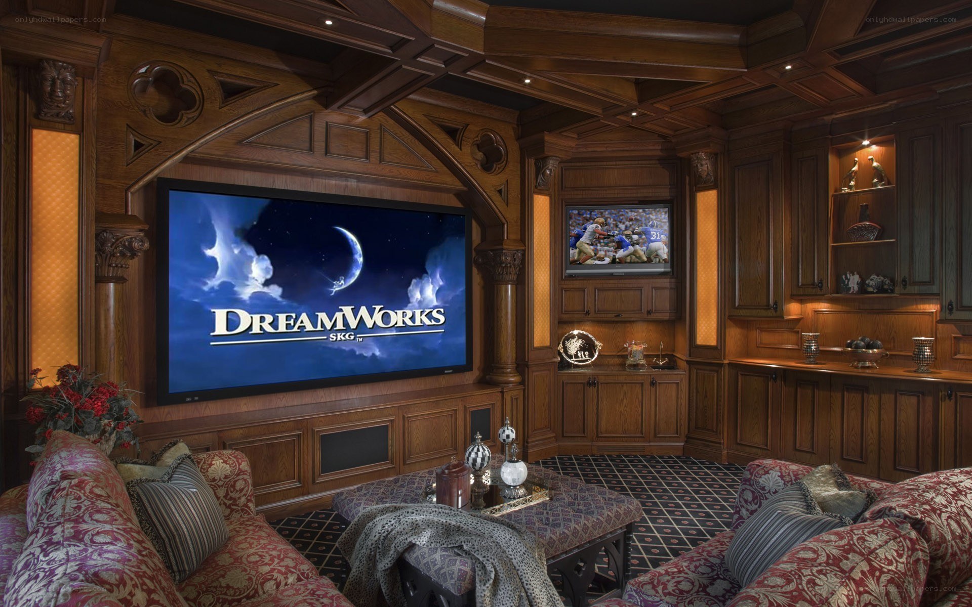 home theater room