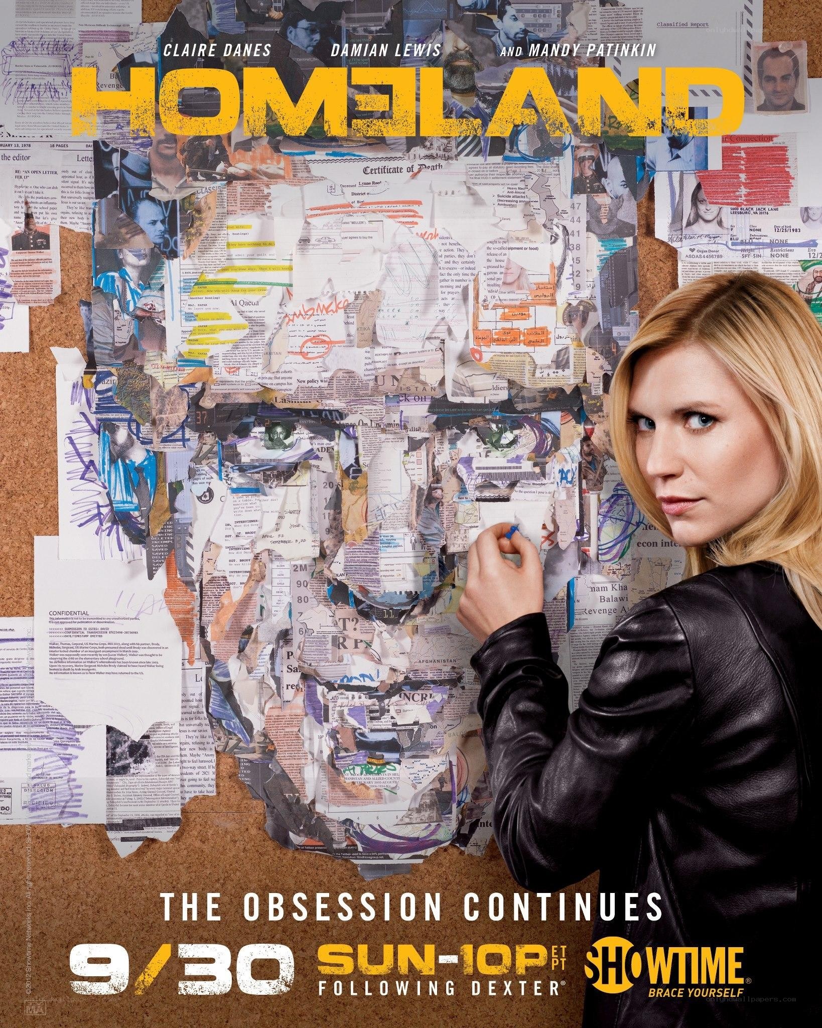 Homeland season 3 poster