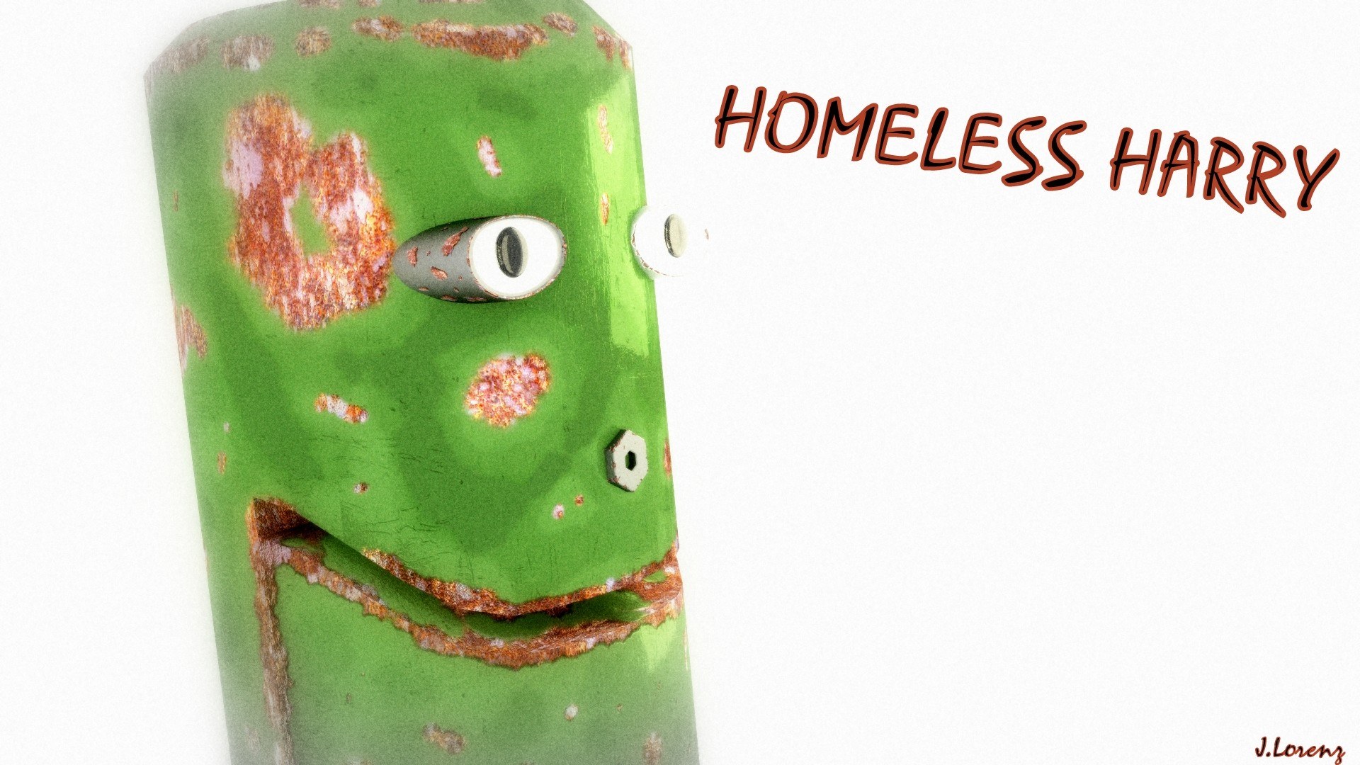 Homeless Harry character