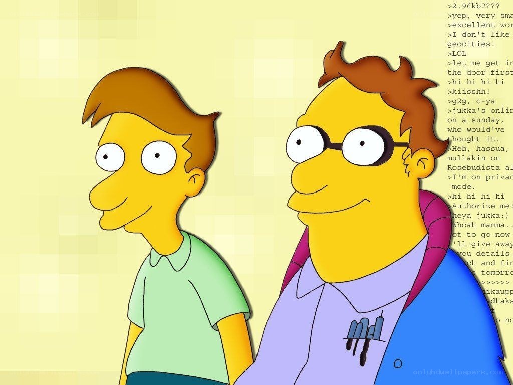 Homer and Bart Simpson