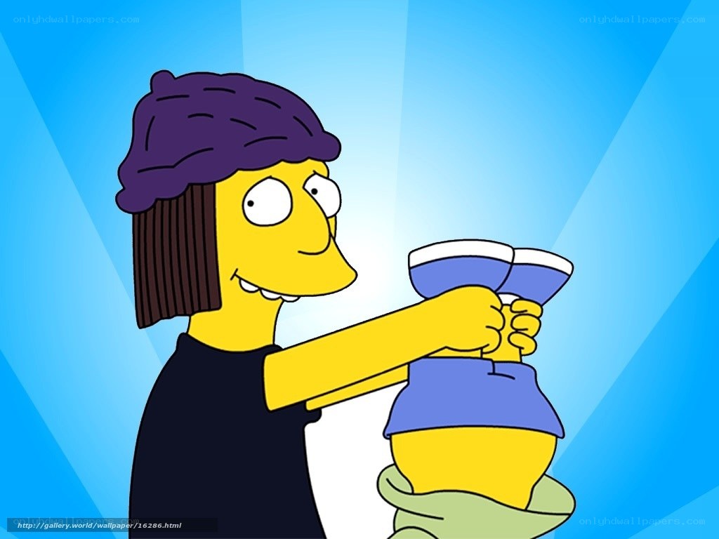 Homer and Marge in a pottery class