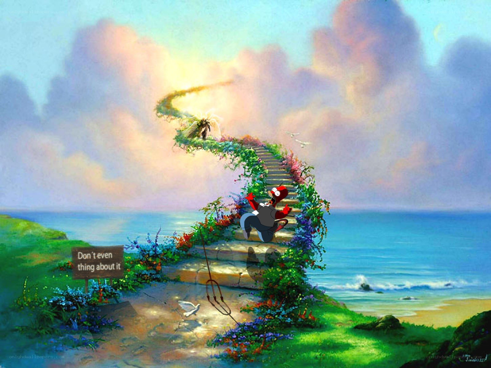 Homer's Heaven Journey