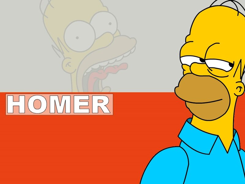 Homer Simpson character