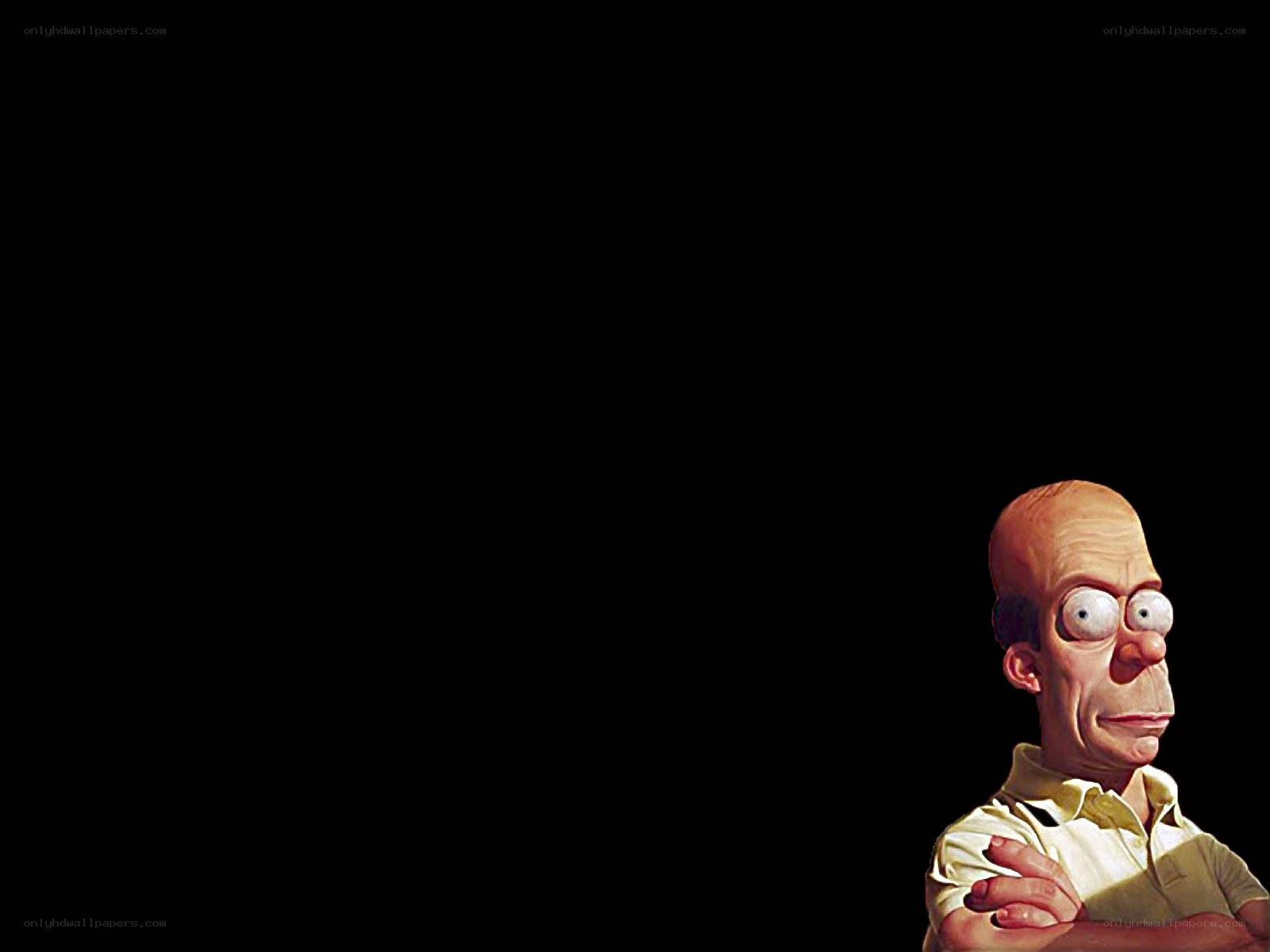 Homer Simpson character art