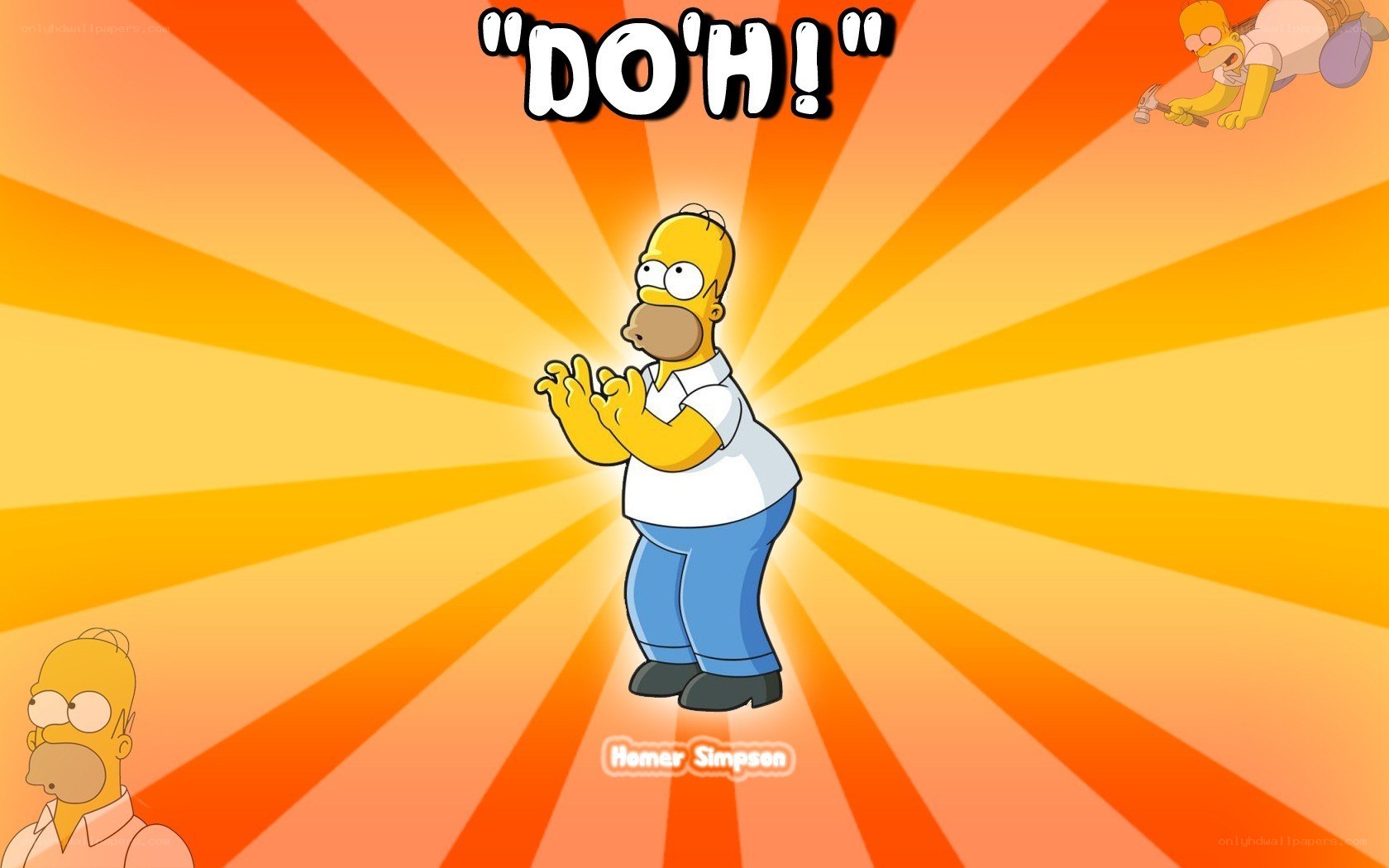 Homer Simpson 'Doh!' moment