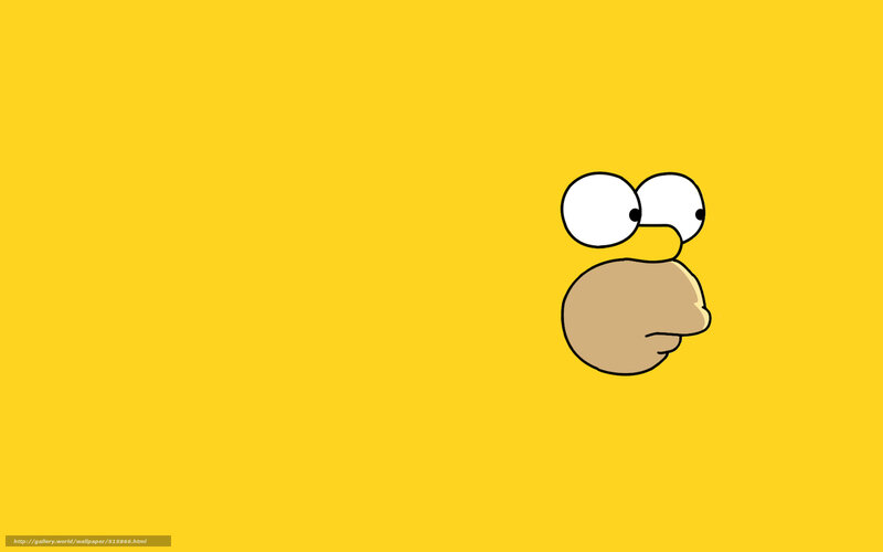 Homer Simpson face