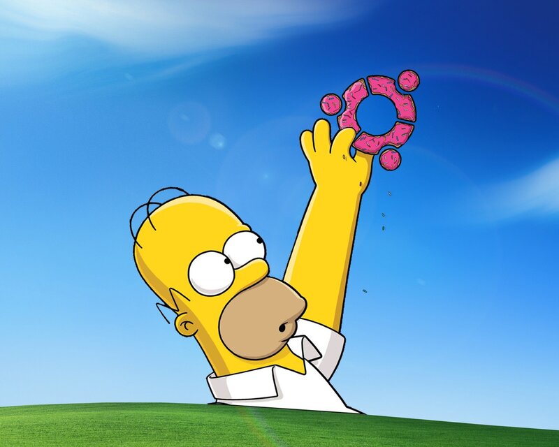 Homer Simpson Holding Donut — Yellow, Playful, Afternoon