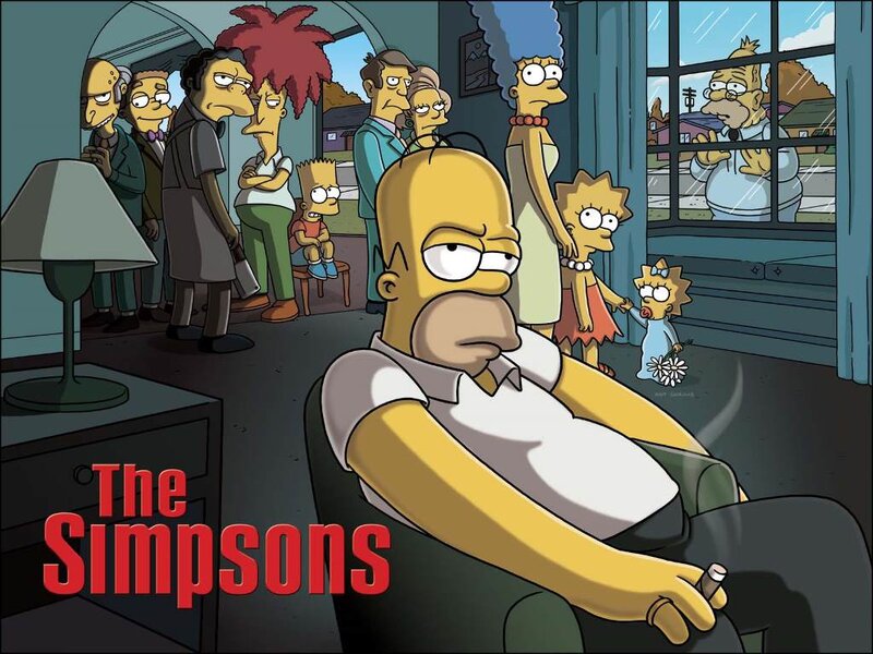 Homer Simpson in Chair