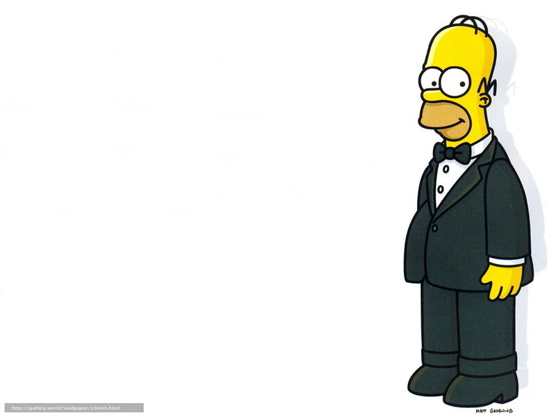 Homer Simpson in tuxedo