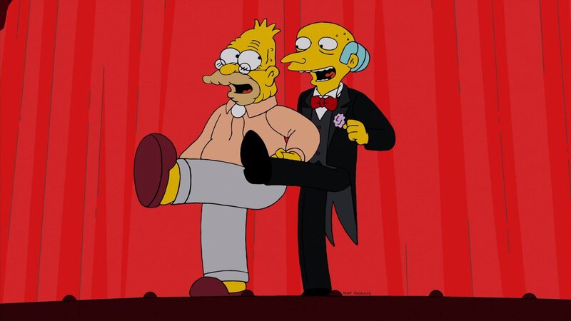 Homer Simpson Kicking