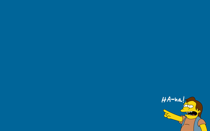 Homer Simpson laughing