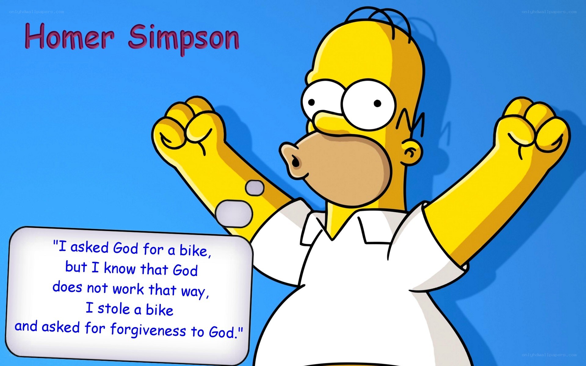 Homer Simpson quote