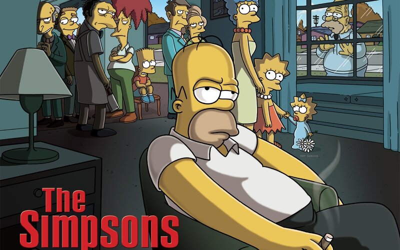 Homer Simpson Sitting