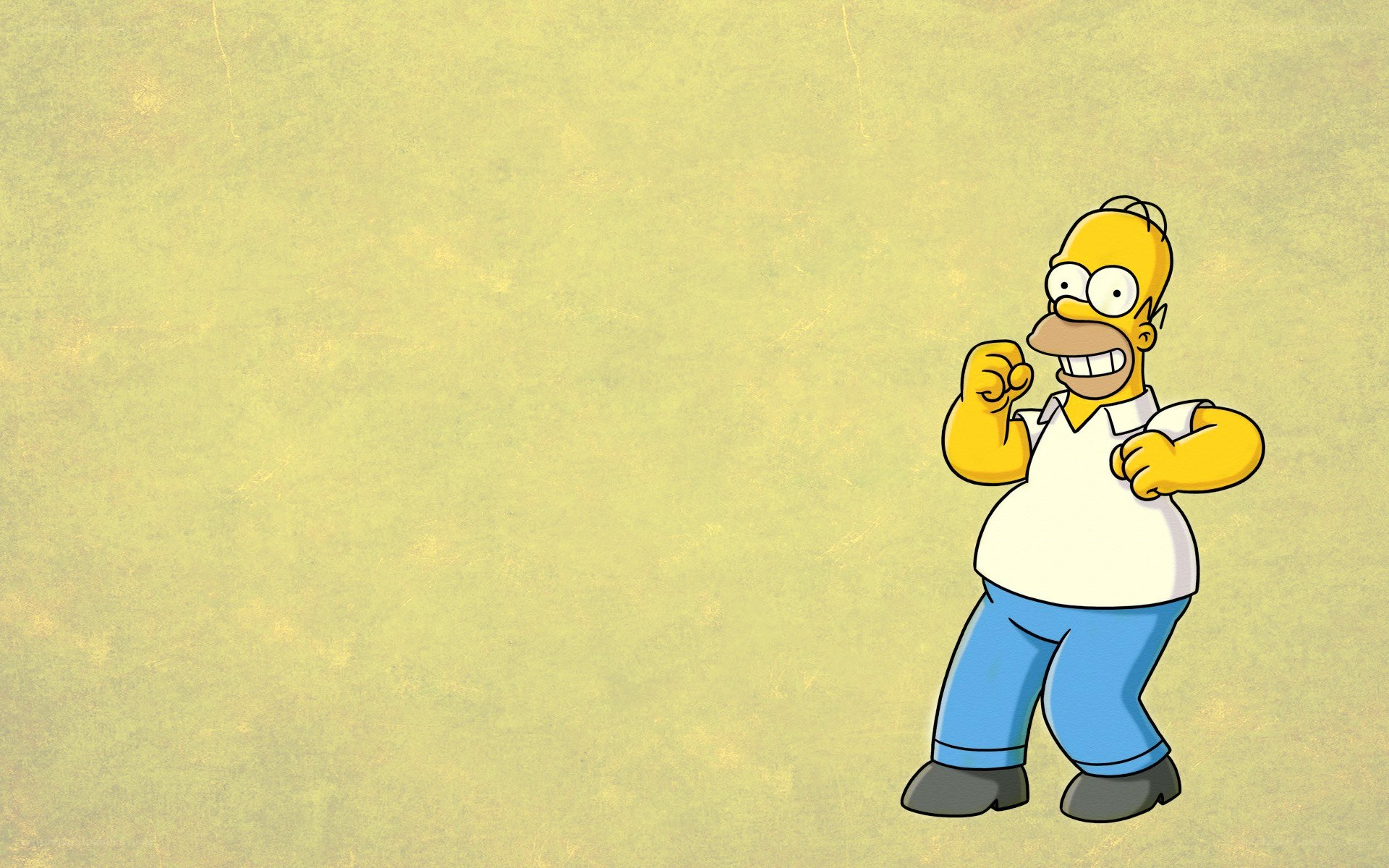 Homer Simpson standing