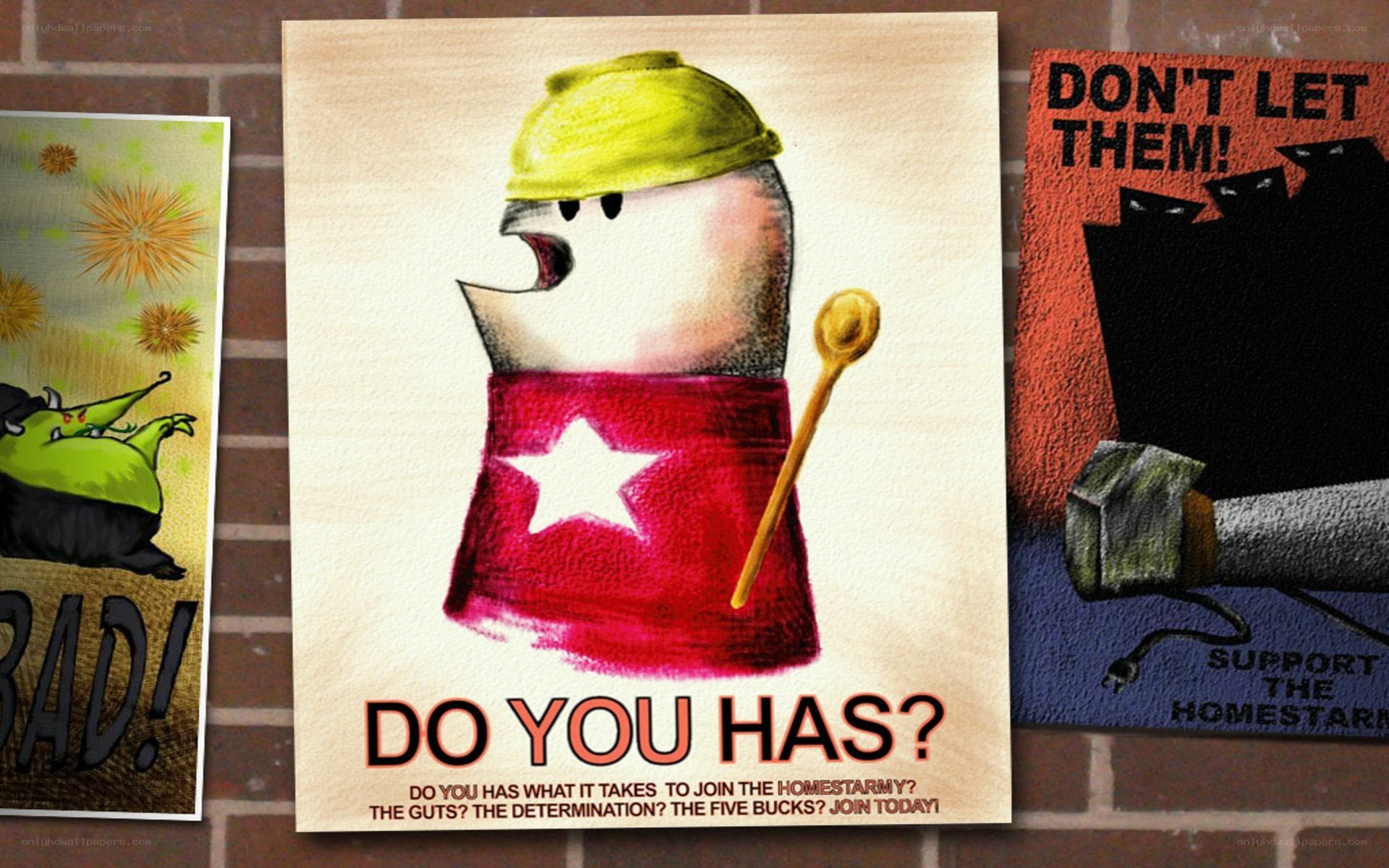 homestarmy recruitment posters