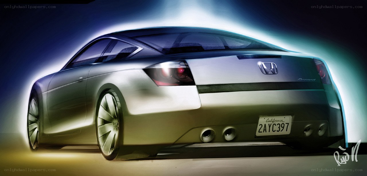Honda Accord concept sketch
