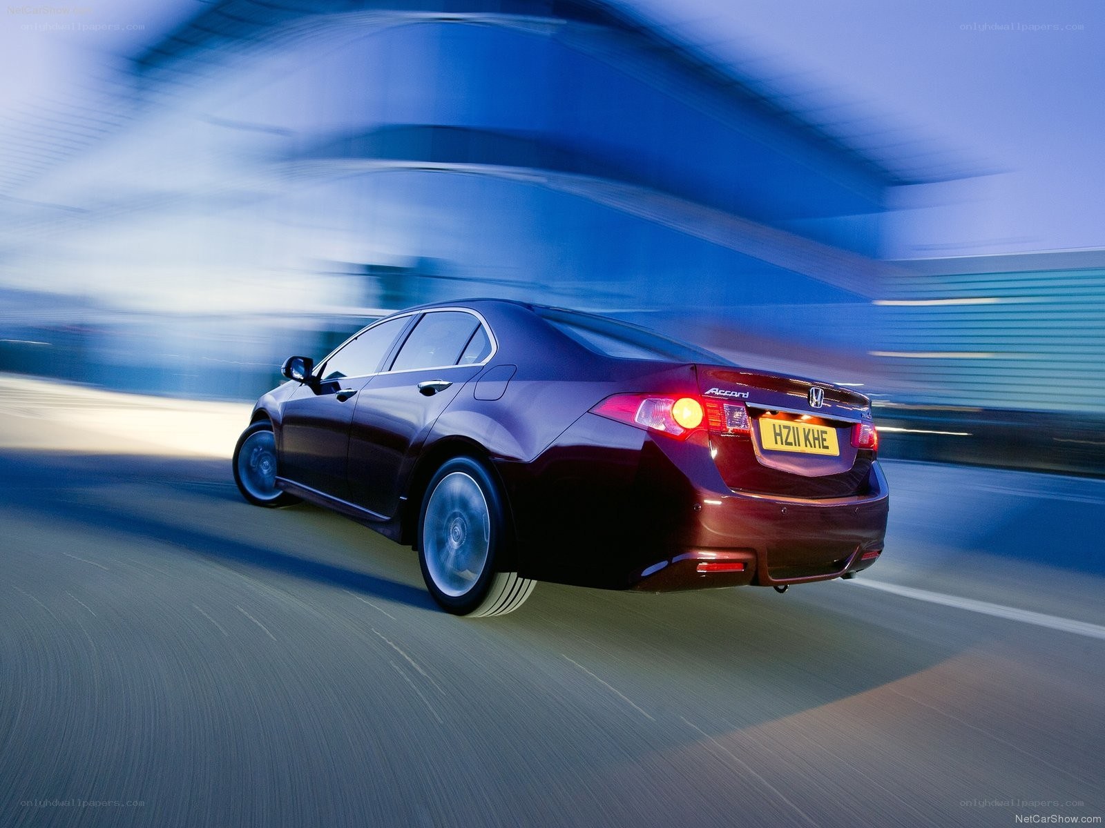 Honda Accord in motion